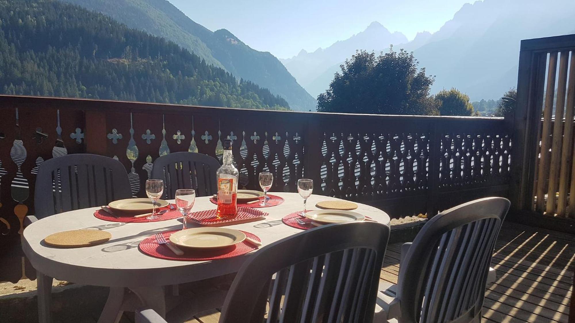 Appartement Bellevue Au Pied Des Pistes Les Houches Exterior foto